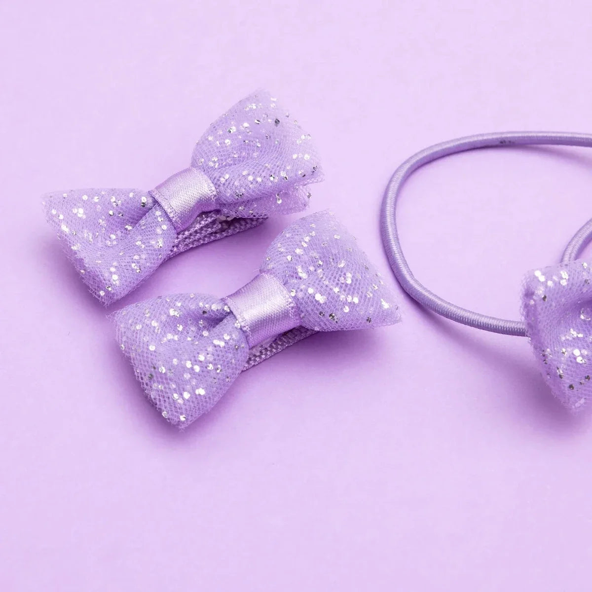 Pixy Love Polka Dot Baby Hair Clips (One Size)