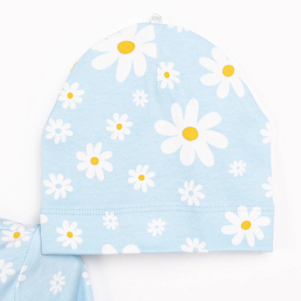 HelloBaby Floral Print Footed Baby Sleepsuit & Hat Set (Newborn to 9 Months)