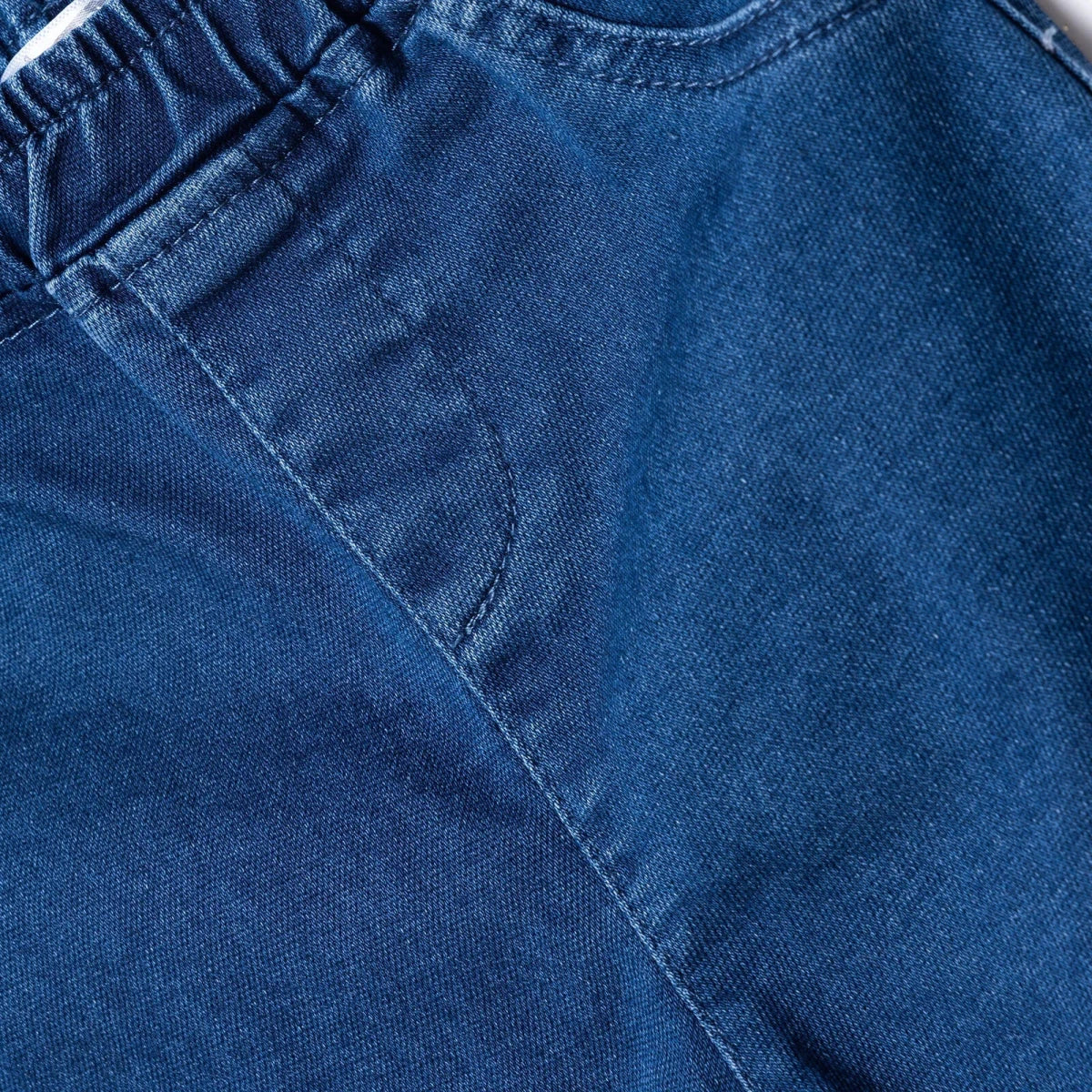 HelloBaby Hemmed Denim Baby Trousers (6-9 Months to 4-5 Years)