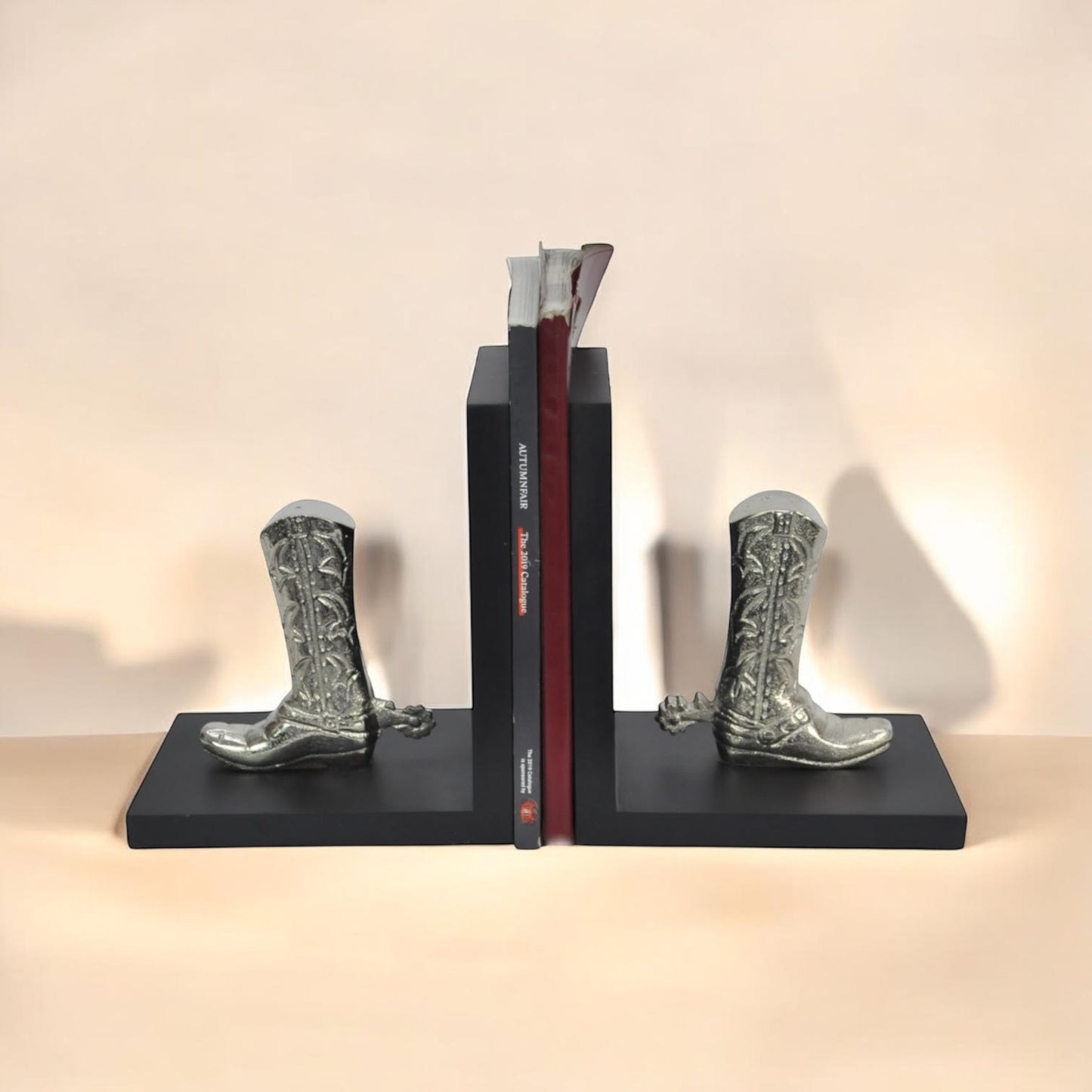 18CM ALUMINIUM  BOOT BOOKENDS