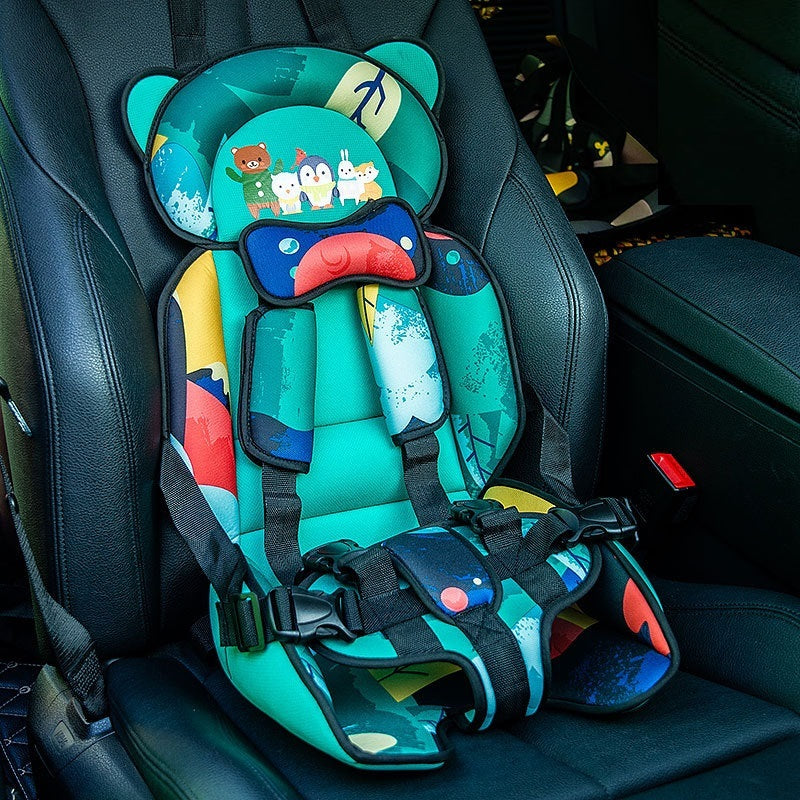 WeeBam Portable Car Seat Booster & High Chair - Washable Cover