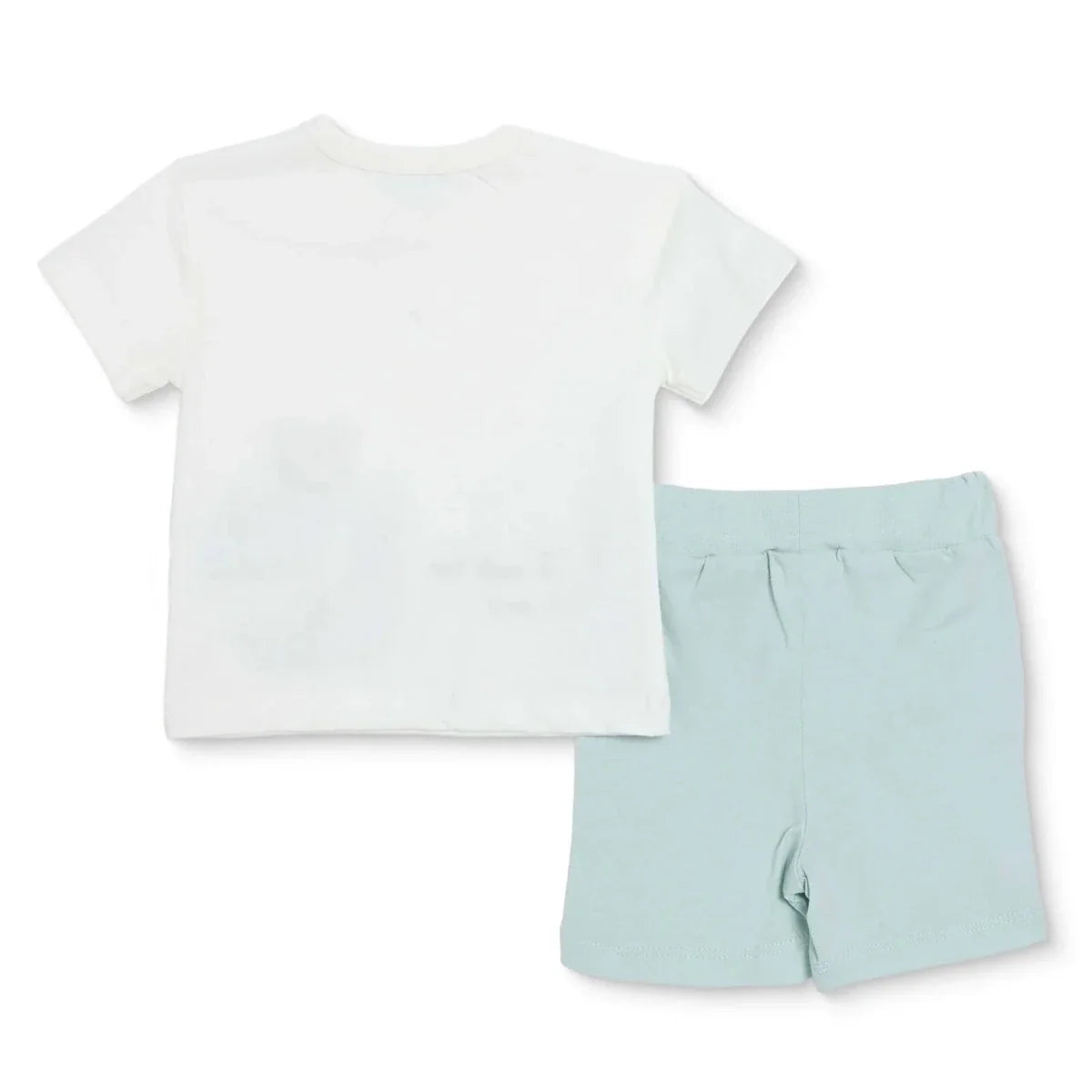 Bebetto Printed Short Sleeve Baby T-Shirt & Shorts Set (1-3 to 12 Months)
