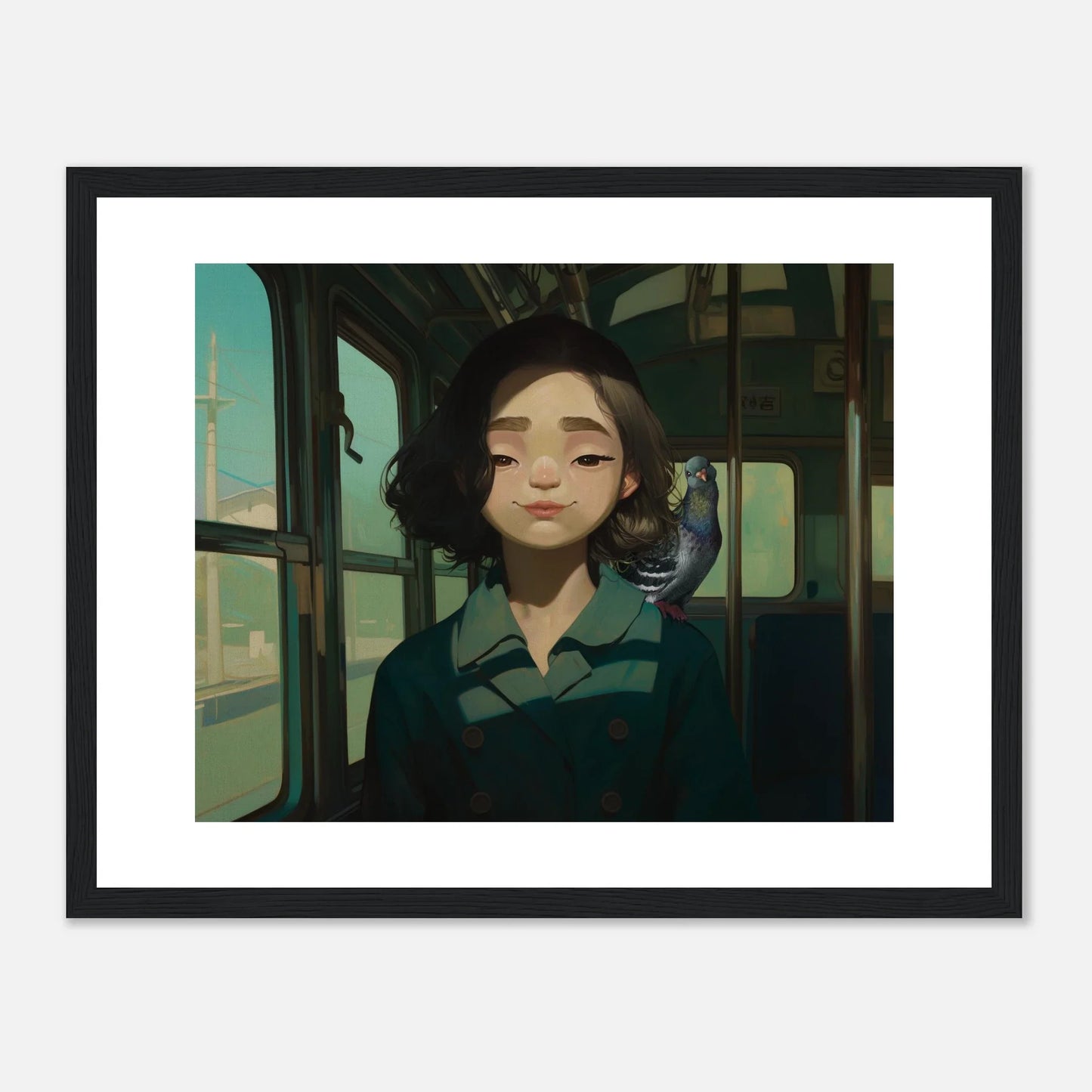 Bebe Wahyu - 'Joyful Journey' Framed Print