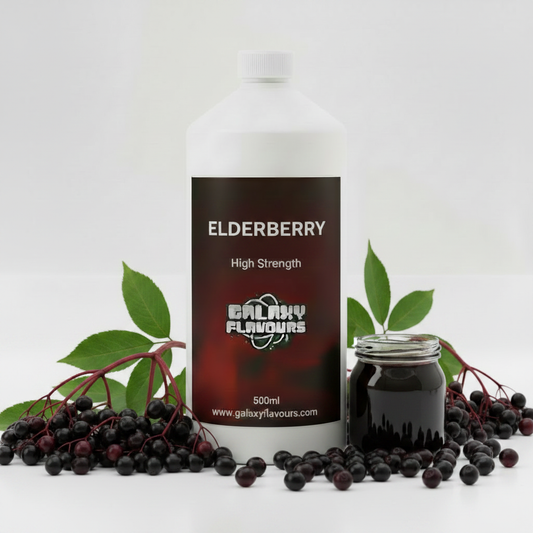 Elderberry Food Flavouring - Professional High Strength - 500ml