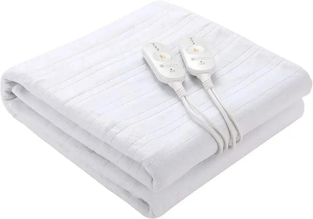 Electric Heated Blanket 3 Heat Setting Heated Mattress Cover 150x160cm