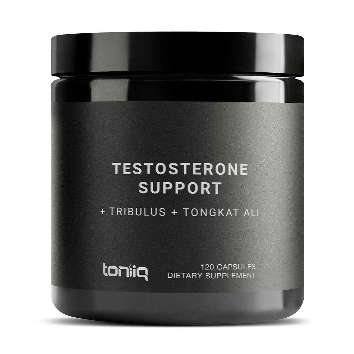 Elite T Formula - Ultra High Potency Tongkat Ali 200:1, Fadogia 30:1, Ashwagandha 40:1 (25% Withanolides) - Tribulus 25:1 (95% Saponins) + Zinc, Boron & Copper - 120 Capsules | Toniiq