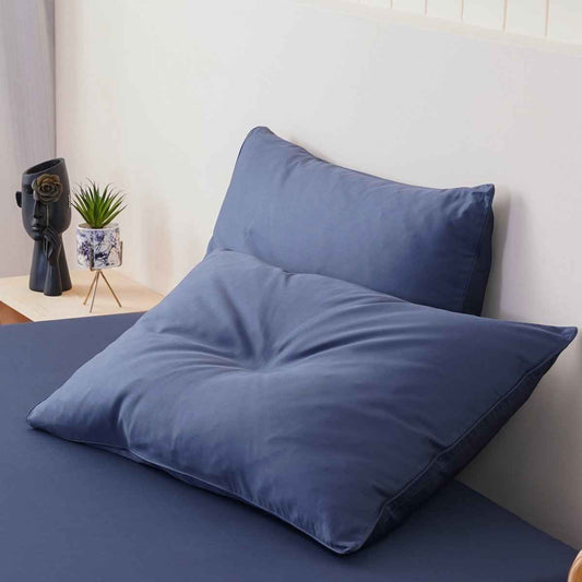 Ella Cotton - Midnight Blue Pillowcases Pair