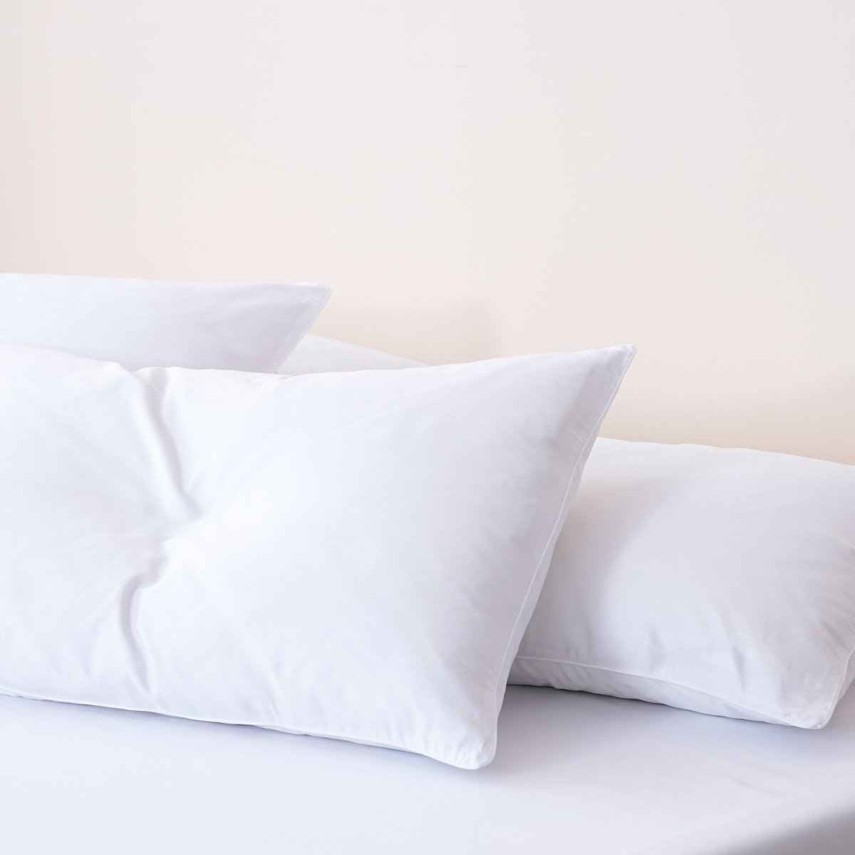 Ella Cotton - White Pillowcases Pair