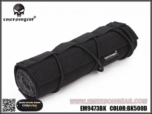 Emerson Gear Airsoft Suppressor Cover (18cm) - Black