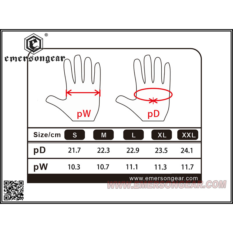 Emerson Gear Warfighter Gloves (Dark Earth)