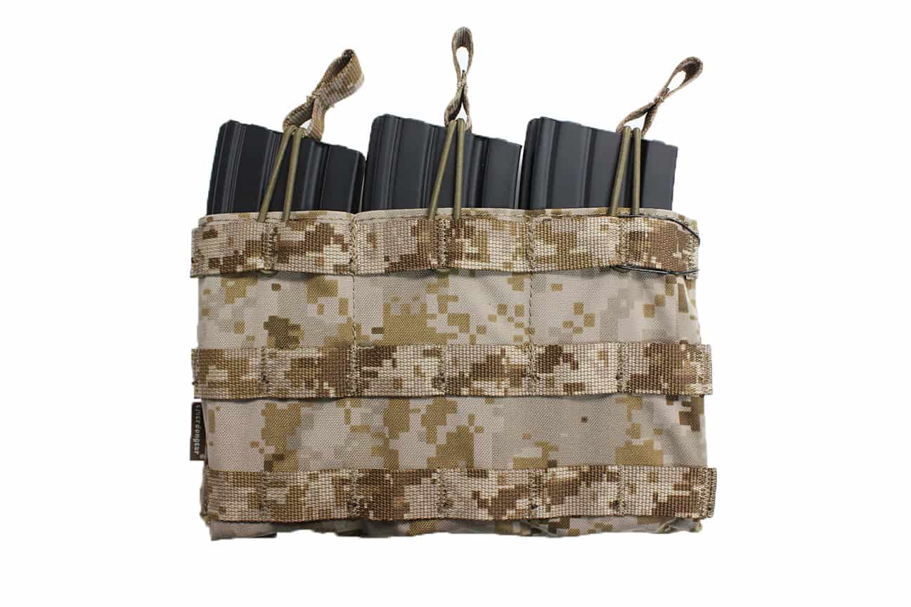 Emerson Triple 5.56 Open Top Magazine Pouch