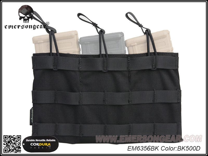 Emerson Triple 5.56 Open Top Magazine Pouch