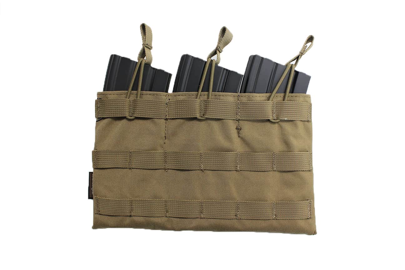 Emerson Triple 5.56 Open Top Magazine Pouch
