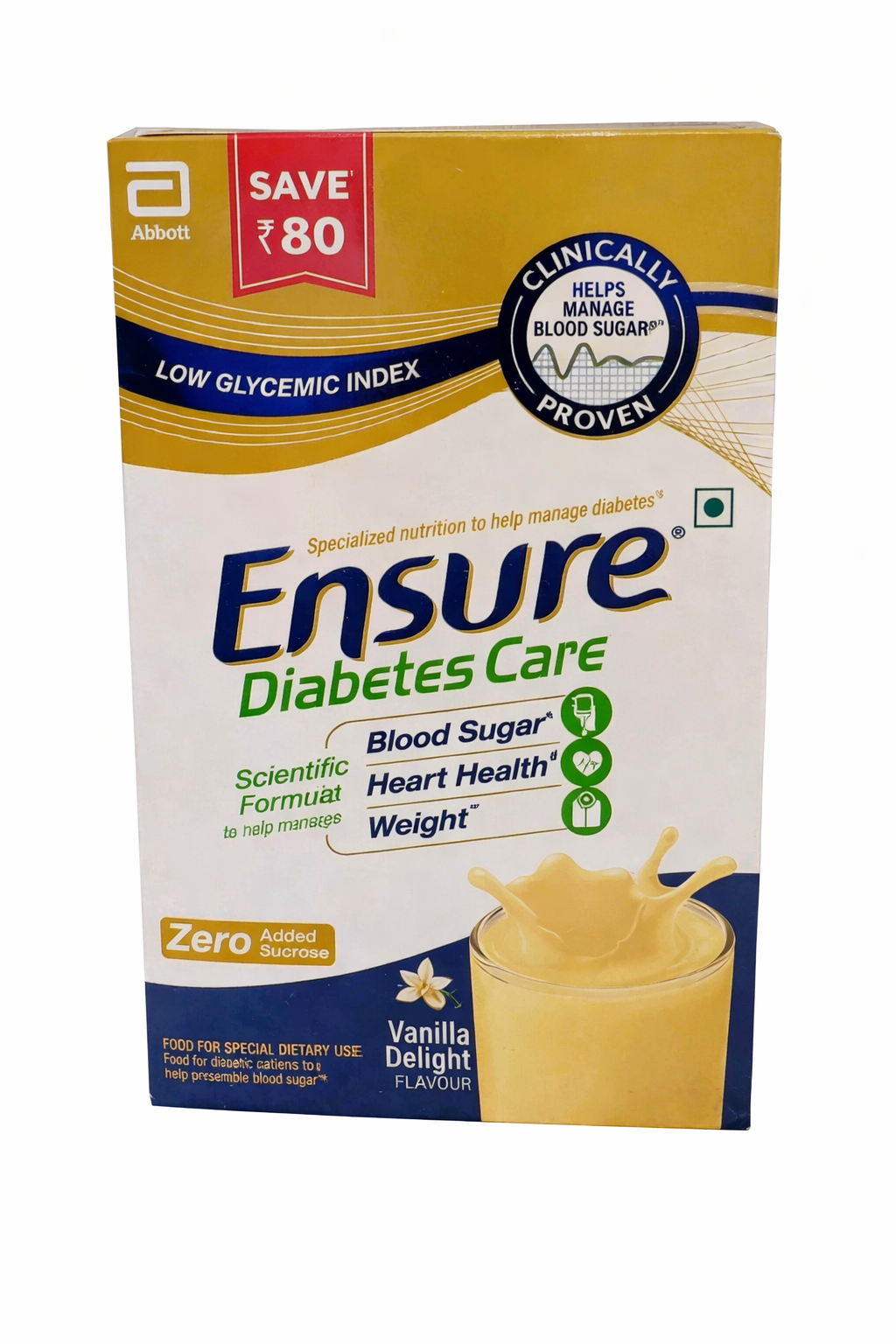 Abbott Glucerna Ensure Vanilla Powder Nutrition Powder Diabetic.
