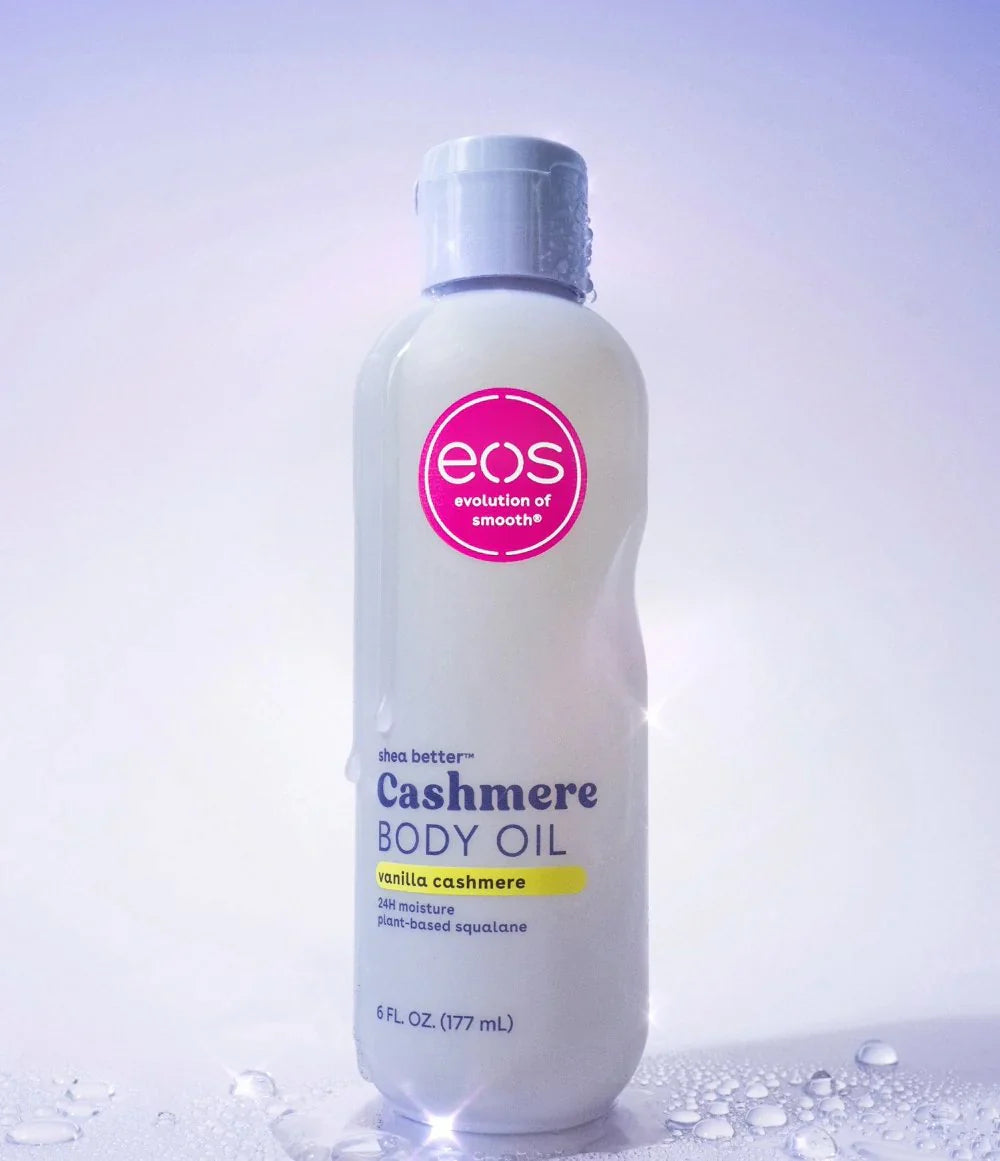 EOS Shea Better Cashmere Body Oil - Vanilla Cashmere 6fl.oz