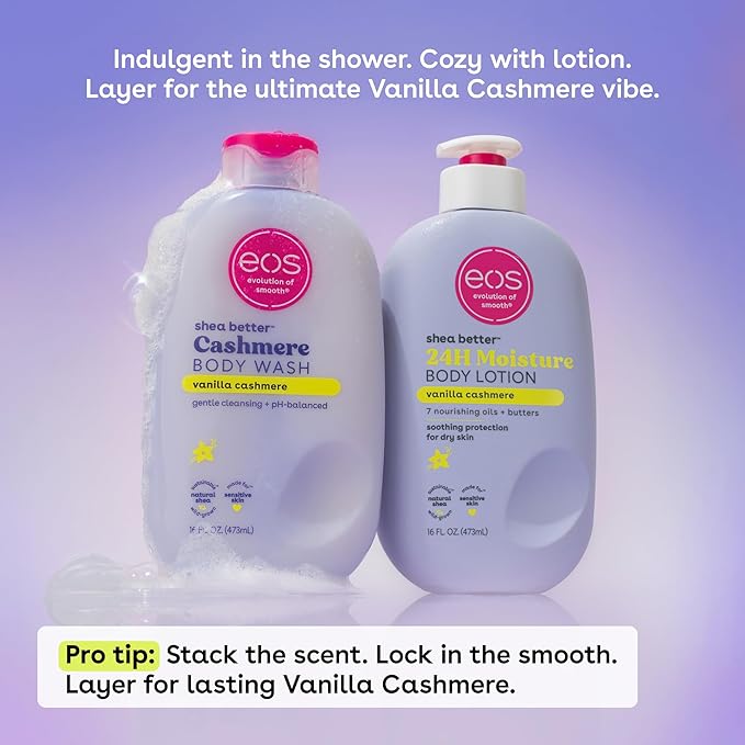 EOS Shea Better Vanilla Cashmere Body Wash – 473ml