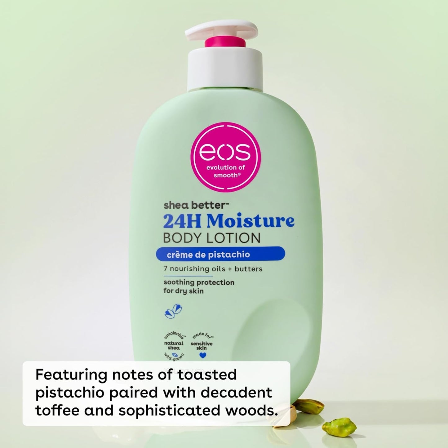 EOS Shea Better 24H Moisture Body Lotion - Crème de Pistachio