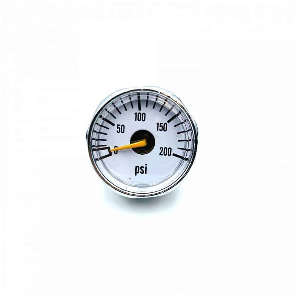 EPES 200 PSI Small pressure gauge - 1/8 NPT