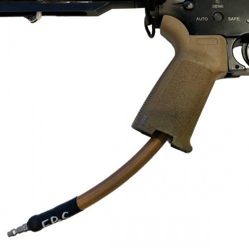 EPes IGL type S&F hose for HPA system - male QD + 1/8NPT - 20cm