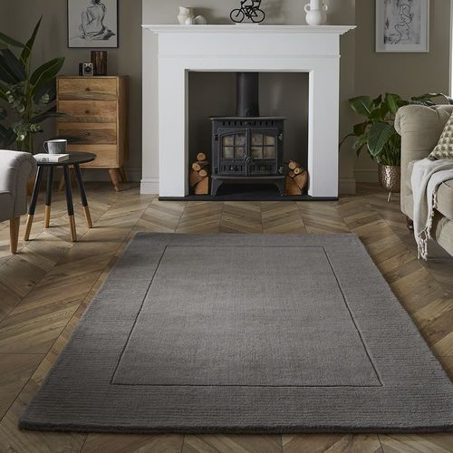 Esme Wool 160x230cm Grey Rug