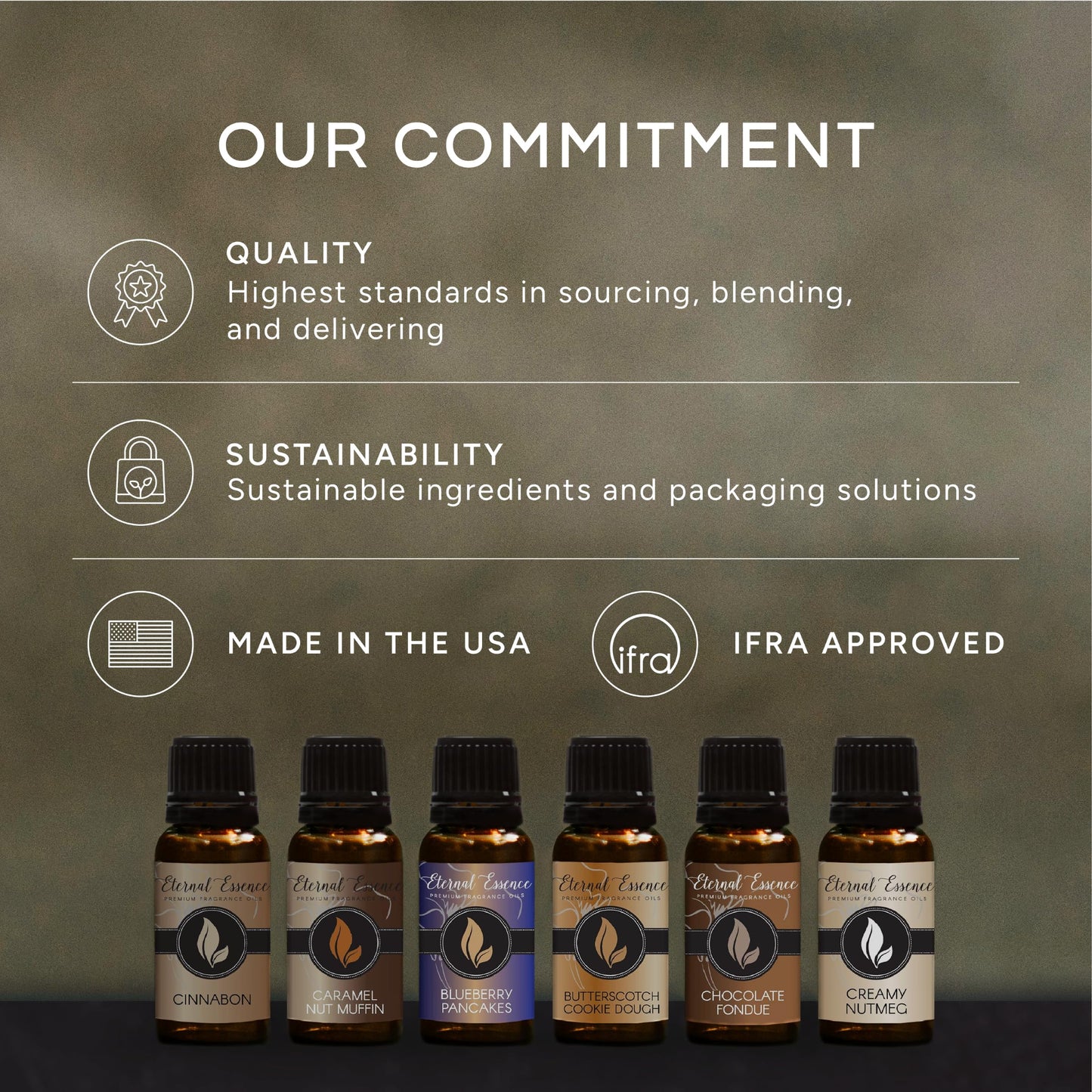 Eternal Essence Oils Mysterious Set – 6 Premium Fragrance Oils (10ml each)