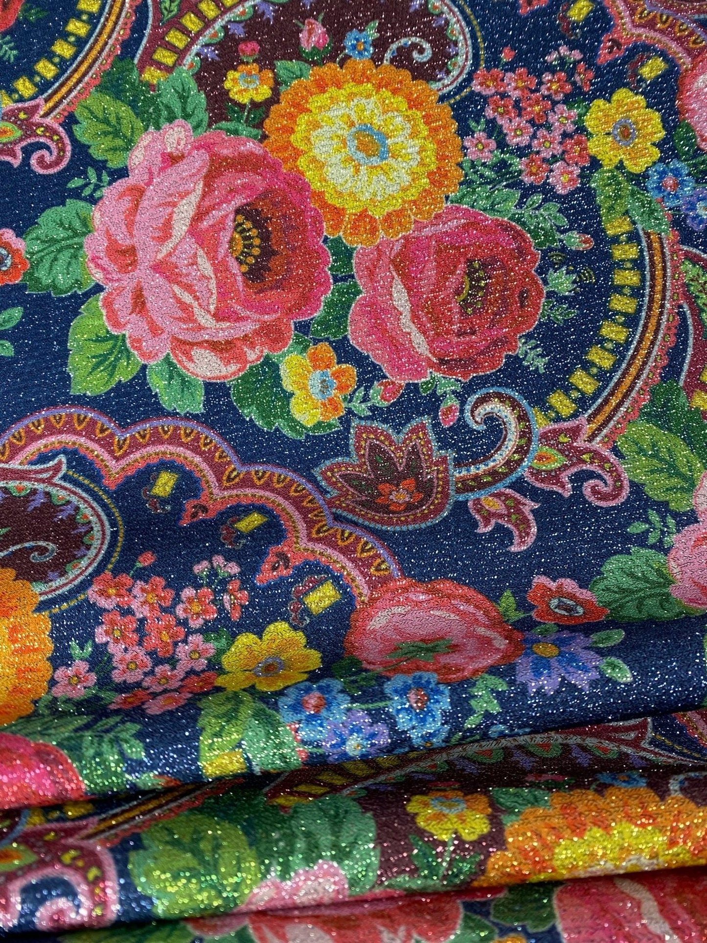 Ethnic Patterned Fabric by Metre