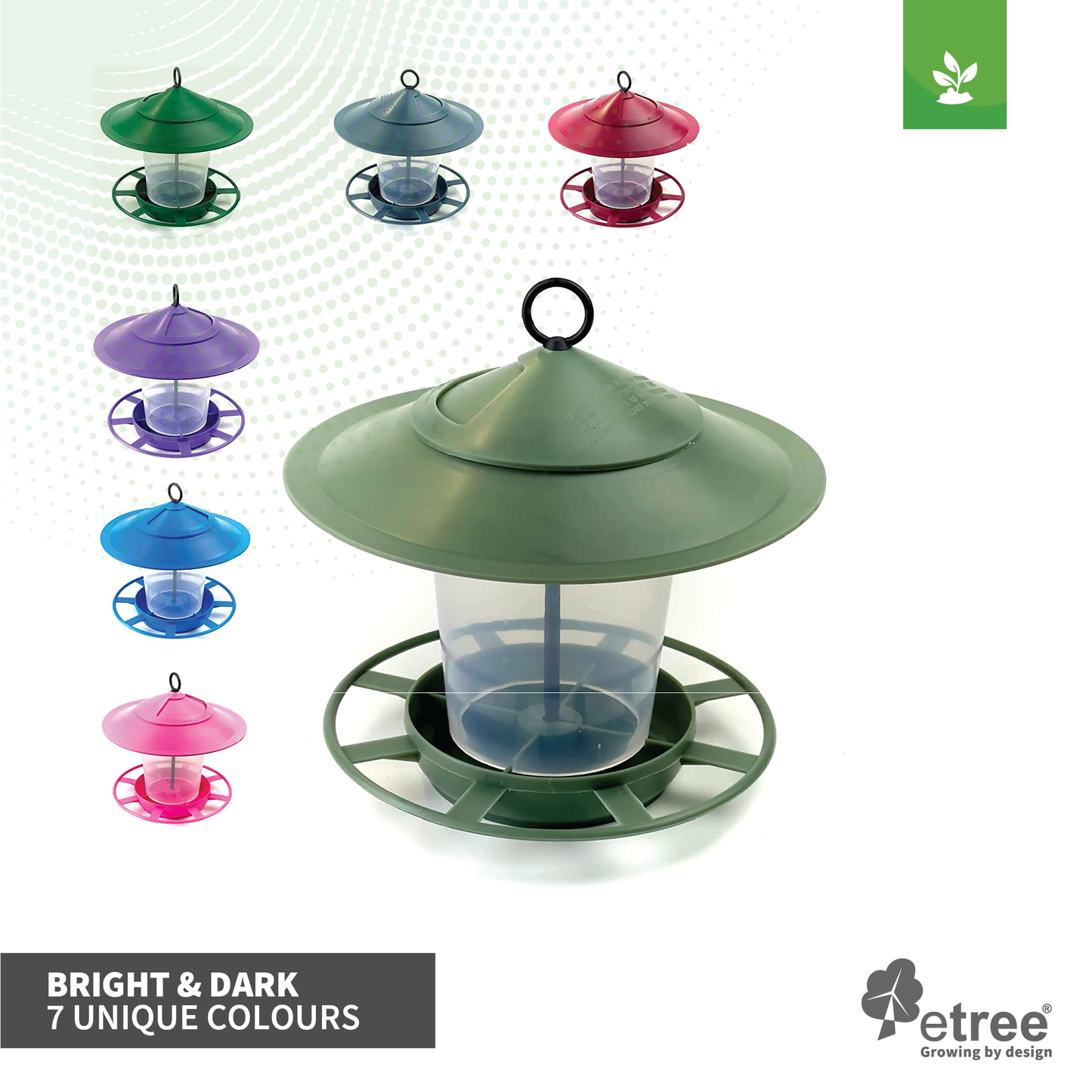 Easy Clean Lantern Bird Feeder