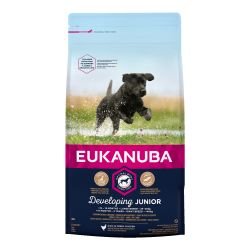 EUKANUBA Developing Junior Large Breed Rich In Fresh Chicken 12kg