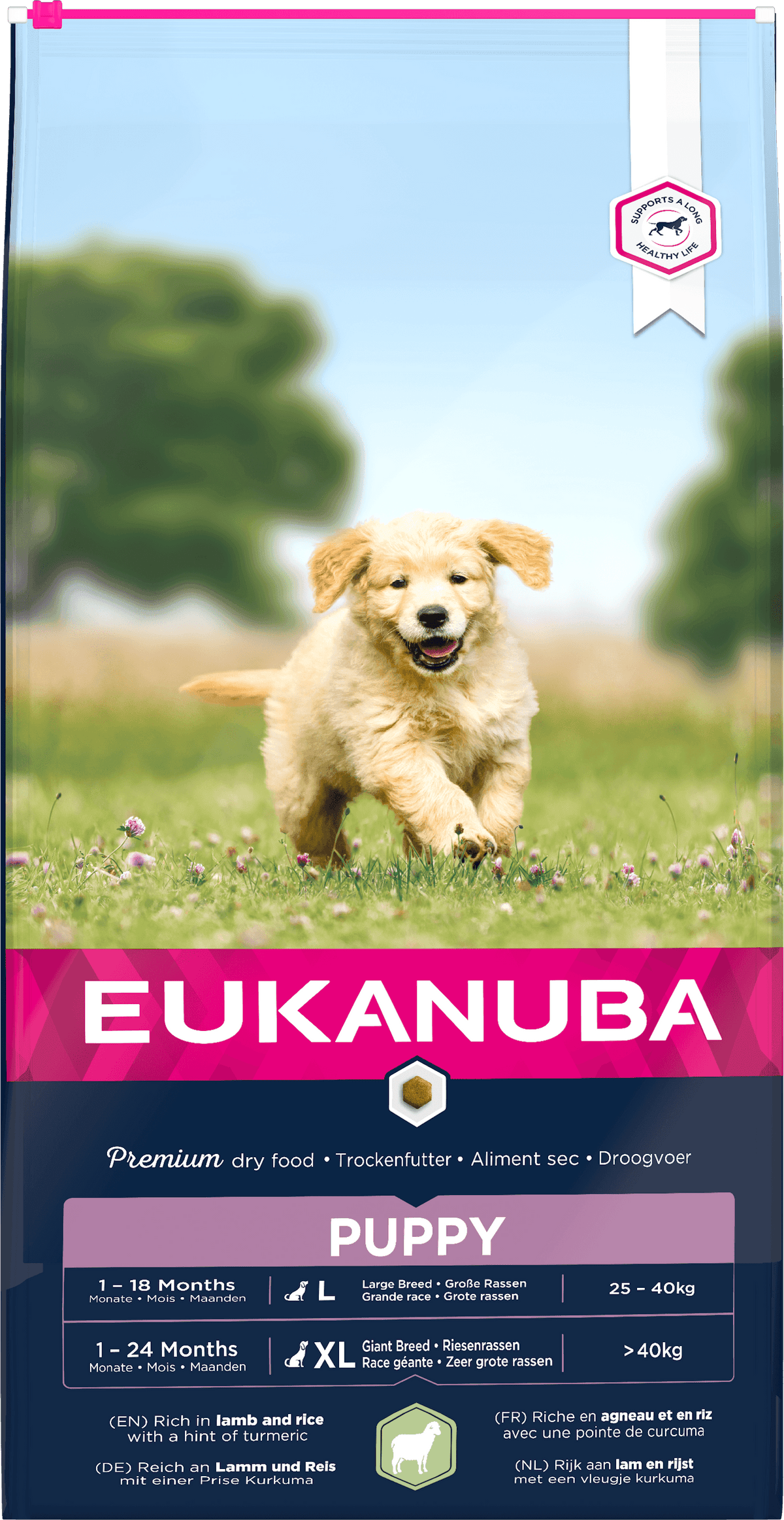 Eukanuba Dog Puppy & Junior Large Lamb & Rice 3kg