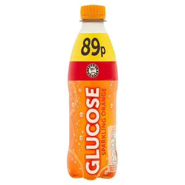 Euro Shopper Glucose Sparkling Orange Drink 380ml (Case of 12)