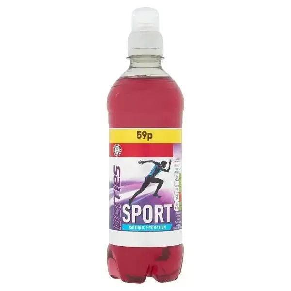 Euro Shopper Sport Isotonic Hydration Berries 500ml (Case of 12)