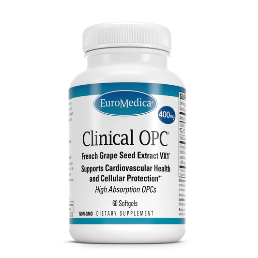 EuroMedica Clinical OPC - Cardiovascular & Immune Support Supplement | 60 Softgels