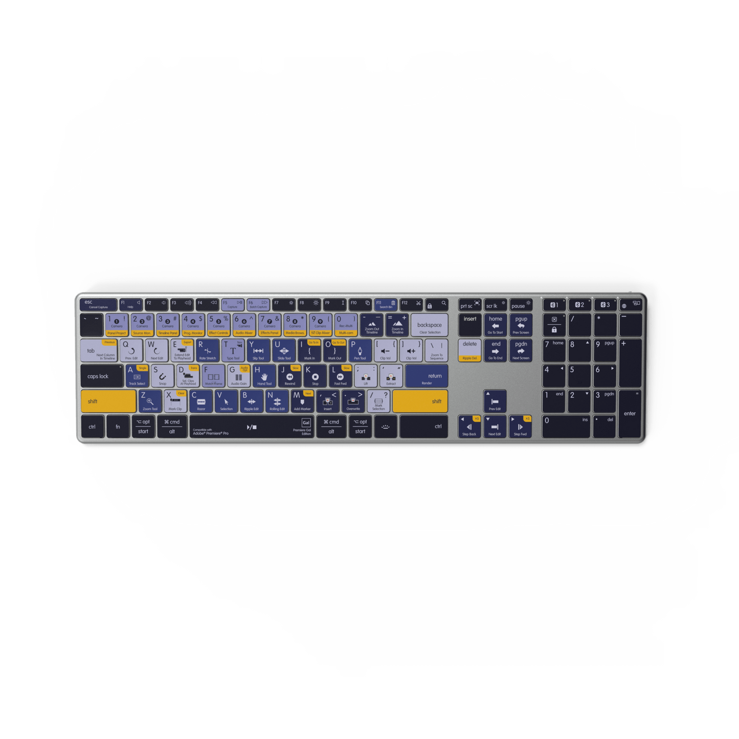 EXCLUSIVE Premiere Gal Keyboard | Backlit | Wired & Wireless | Mac & PC