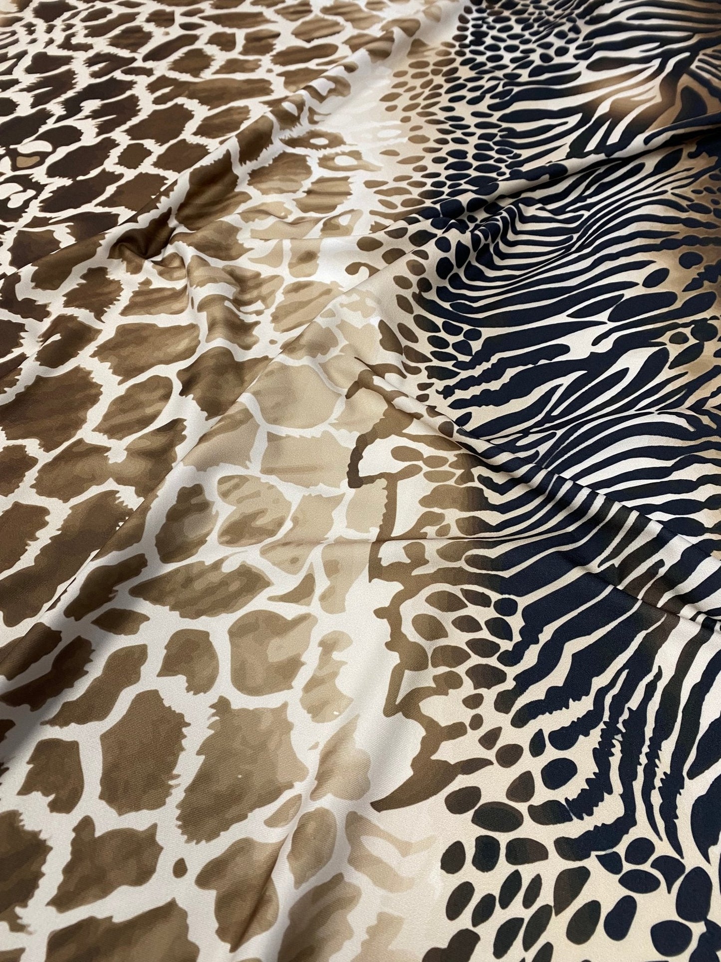 Exotic Animal Print Fabric by Metre