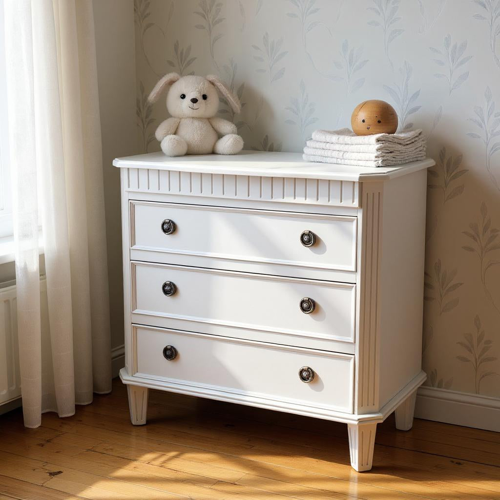 68CM 3 DRAWER CHEST OF DRAWERS