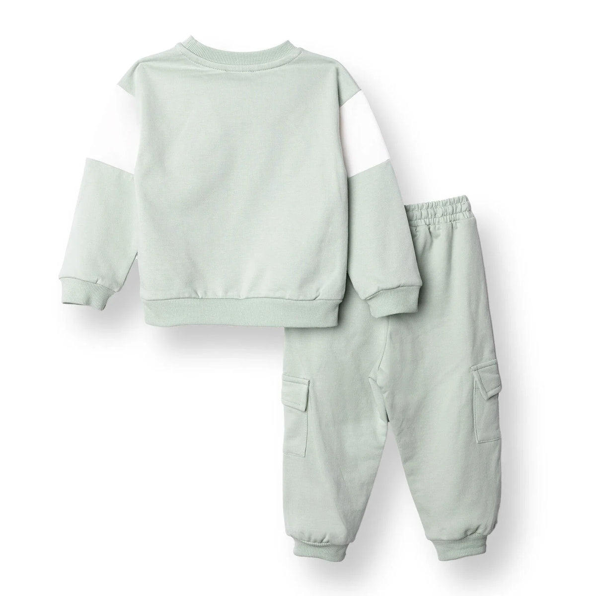 HelloBaby Cotton Brushed Baby Sweatshirt & Joggers Set (3-6 Months to 4-5 Years)