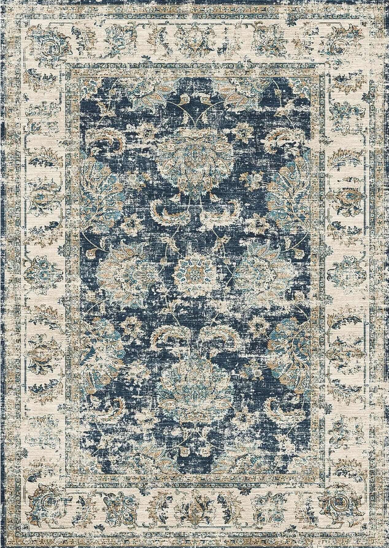 Perla Vintage Washable Rug