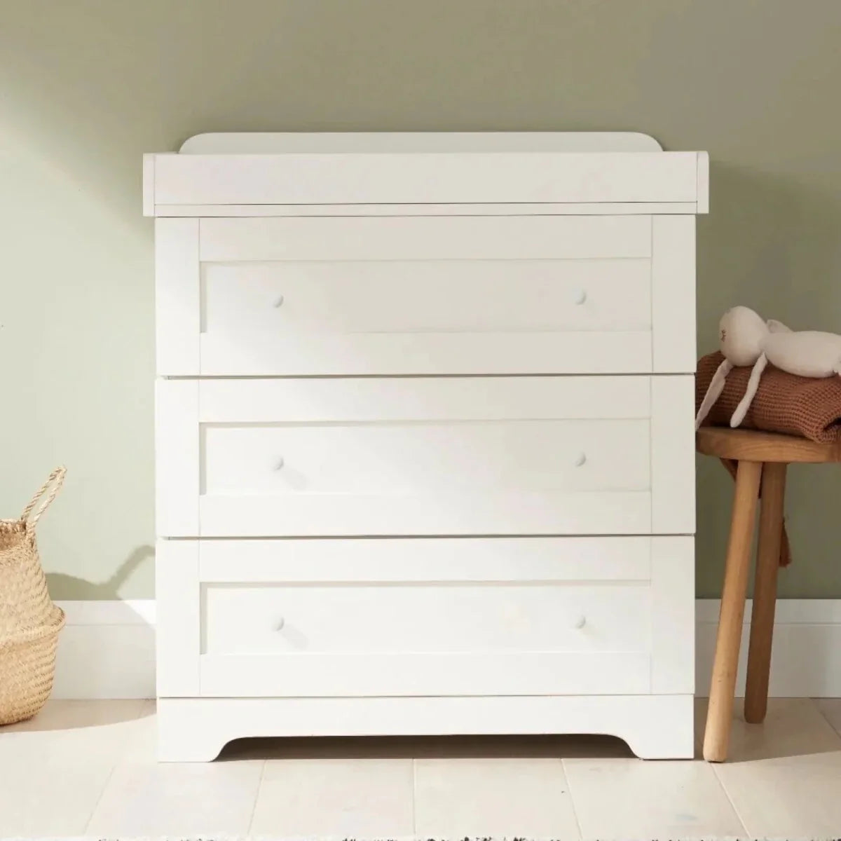 Tutti Bambini Rio 3 pcs Room Set - White