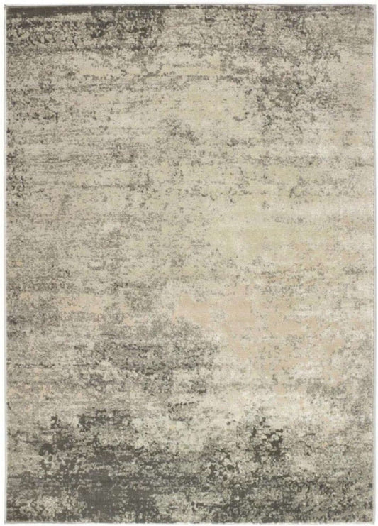 Poetic Grey Abstract Rug