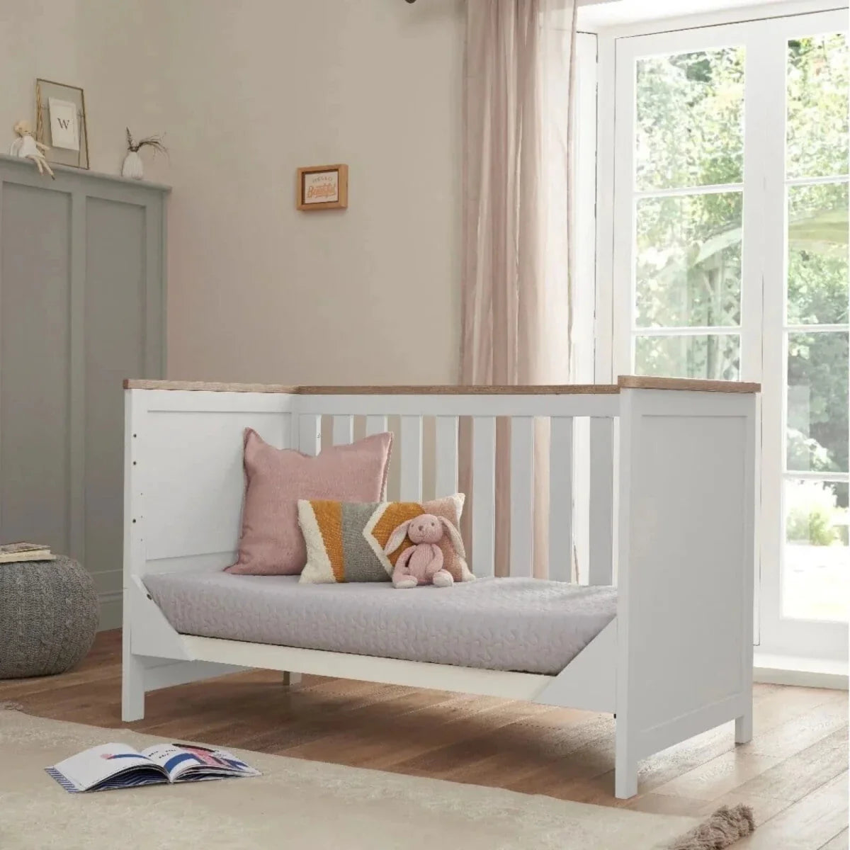 Tutti Bambini Verona 2 pcs Room Set - White/Oak