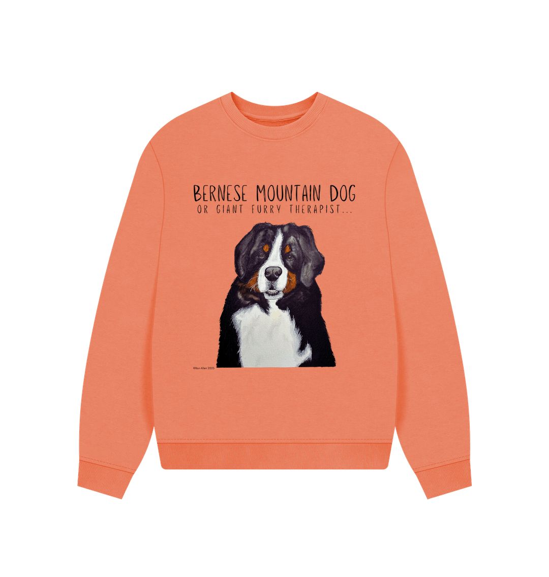 Cuddle Up in Berner Bliss – The Coziest Oversized Sweatshirt!
