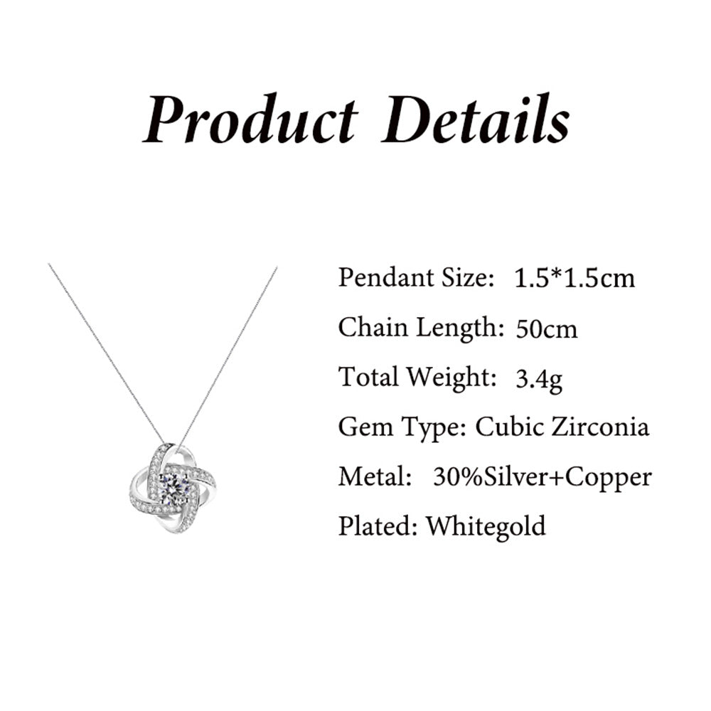 Light Luxury Minority Design Mother's Day Gift Four-leaf Clover Necklace