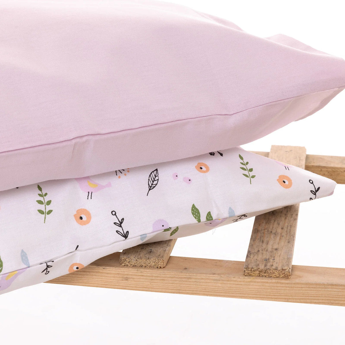 Little Dreams Little Bird Print Baby Pillowcase (35 x 45 cm)