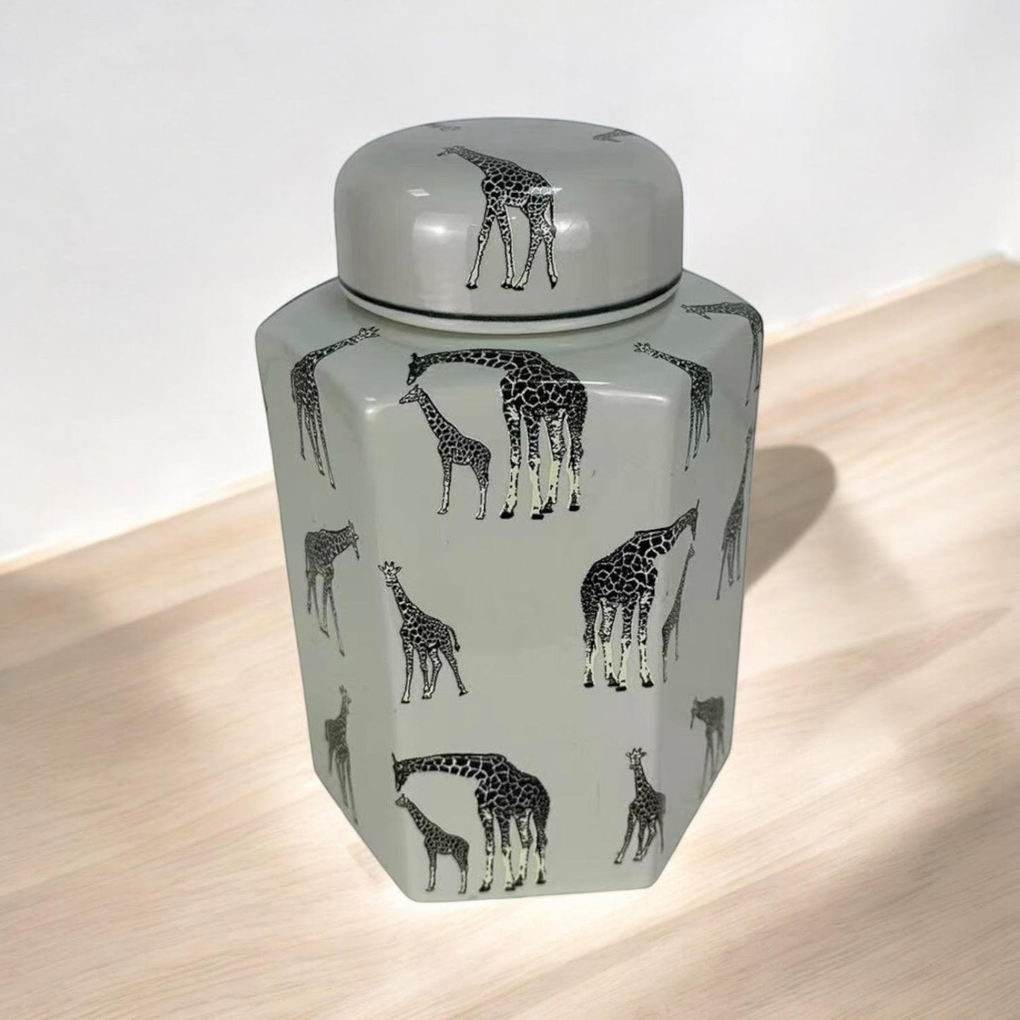 18CM" GINGER JAR giraffe