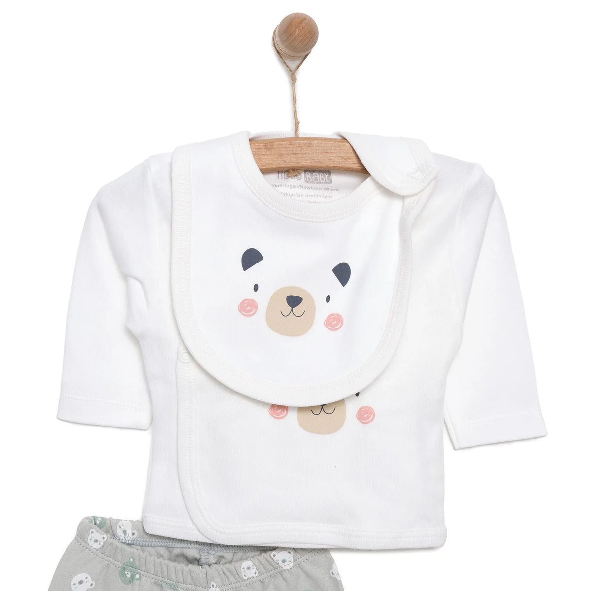 HelloBaby 10 Piece Bear Theme Baby Hospital Bag Set (Newborn)
