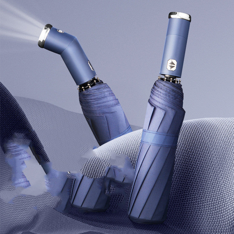 L.E.D Fitted Automatic, Wind-resistant Umbrella