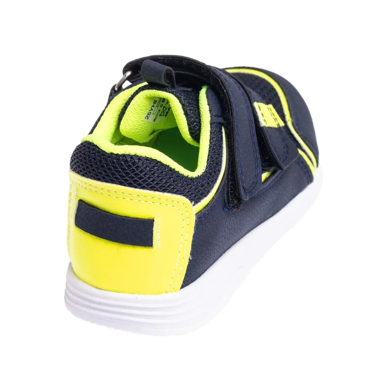 HelloBaby Touch-Fastening Faux Leather Baby Trainers