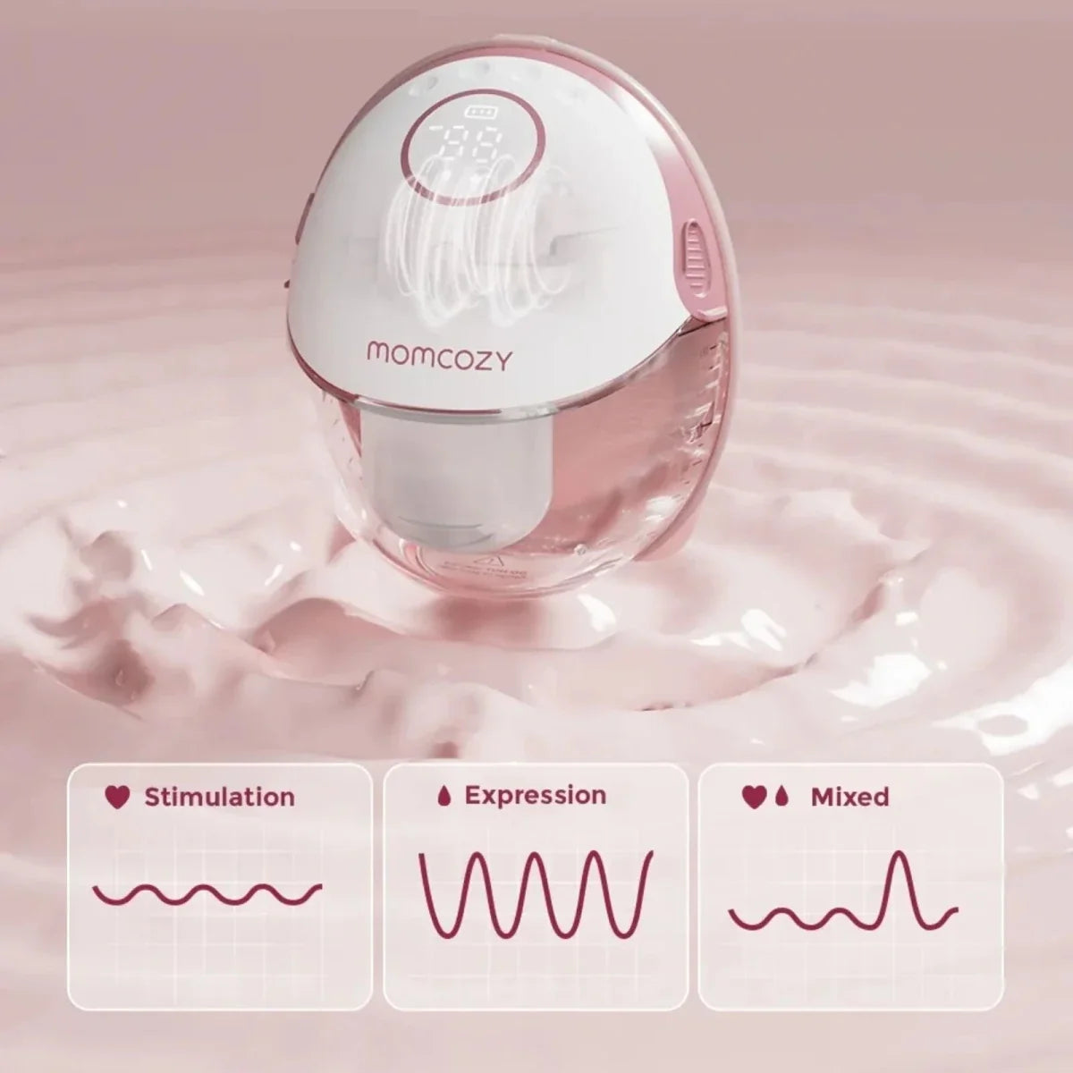 Momcozy M6 Mobile Style Double Wearable Electric Breast Pump