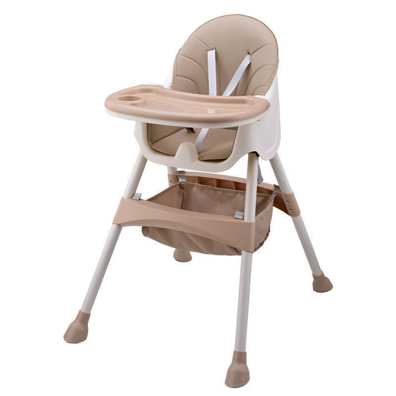 PeliKKan PP Children's High Chair - Adjustable Portable Baby Feeding Seat