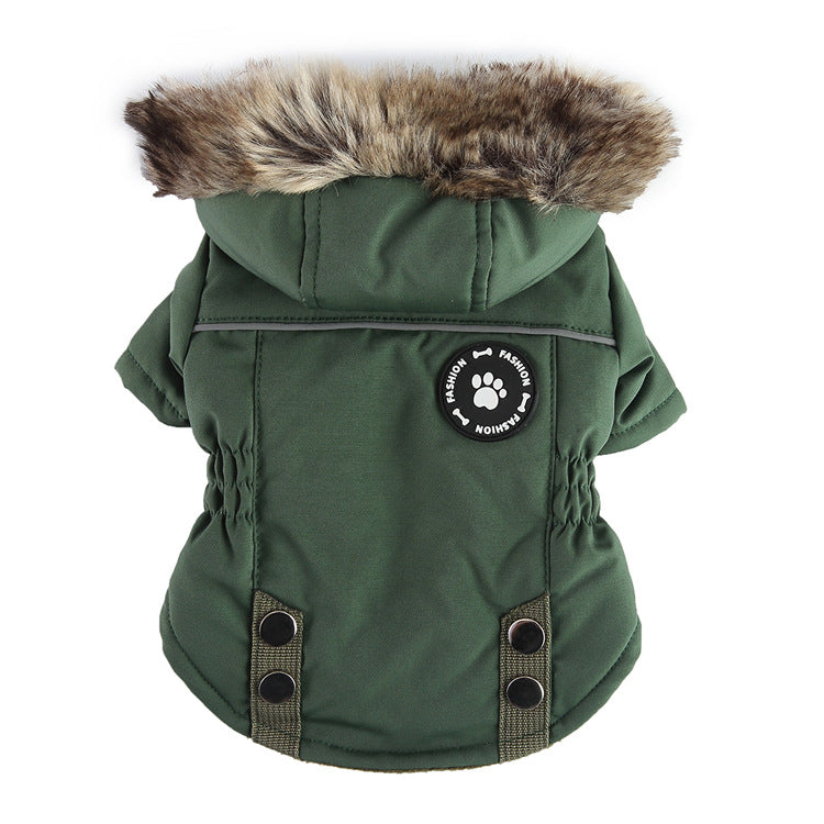 Pet Supplies Chest Back Zipper